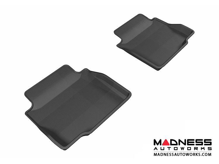 Chevrolet Impala Floor Mats (Set of 2) - Rear - Black by 3D MAXpider (2014-)